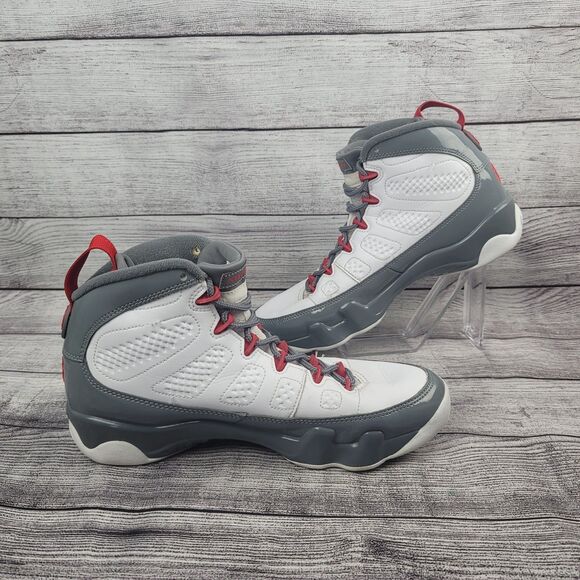 Nike Air Jordan 9 Retro Mid Fire Red Size 8 CT8019-162 - Picture 2 of 7